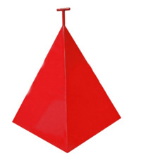 Пожарная пирамида для гидранта 750x750x900